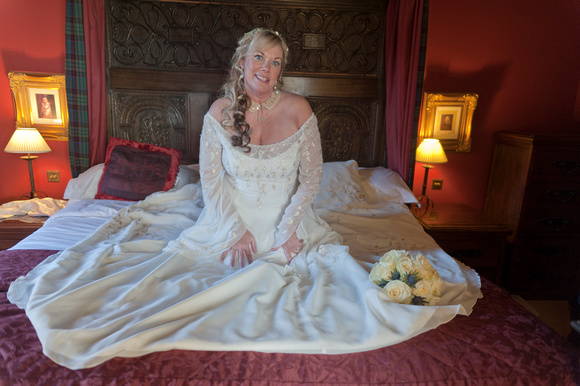 sunshine wedding photography  images at Dalhousie Castle (13)