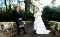 sunshine wedding photography  images at Dalhousie Castle (9)